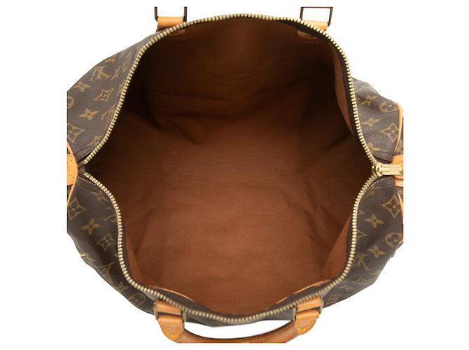 Louis Vuitton Brown Monogram Speedy 40 Marrone - vista 4