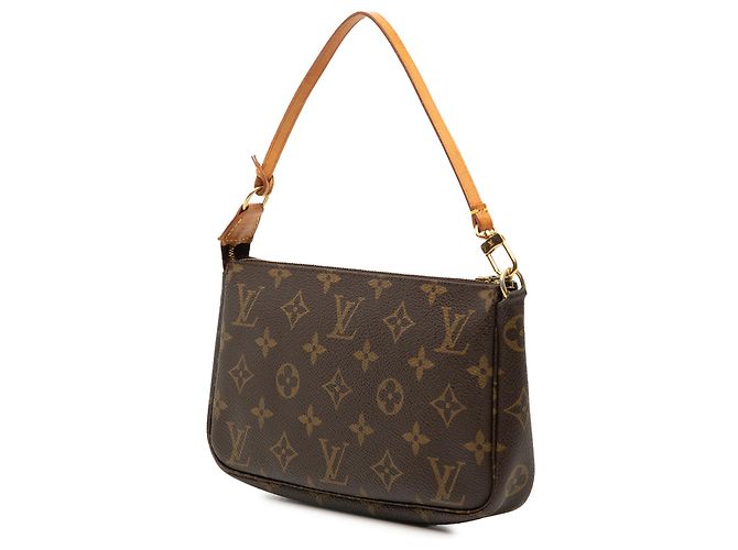 Louis Vuitton Brown Monogram Pochette Accessoires Marron - vue 2
