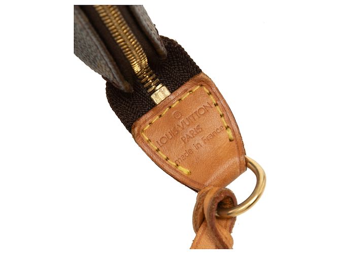 Louis Vuitton Brown Monogram Pochette Accessoires Marron - vue 5