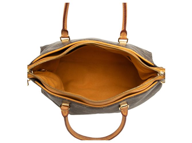 Louis Vuitton Brown Monogram Pallas MM Marrone - vista 4
