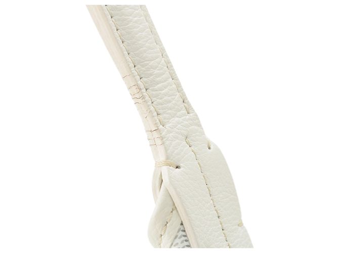 Goyard White Goyardine Boheme Hobo Bianco - vista 11