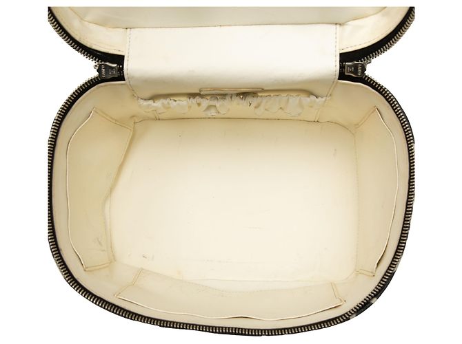 Necessaire Chanel 31 Rue Cambon in tela stampata nera Nero - vista 4