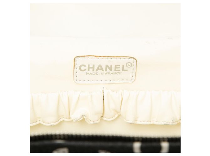 Necessaire Chanel 31 Rue Cambon in tela stampata nera Nero - vista 5
