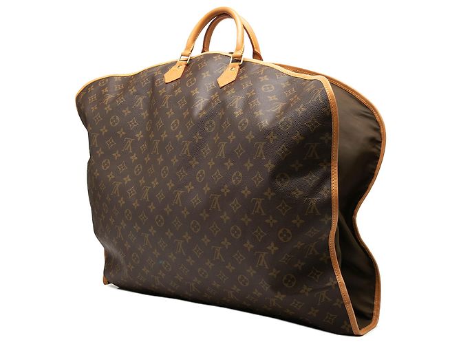 Louis Vuitton Brown Monogram Housse Porte Habits Garment Cover Marrone - vista 2