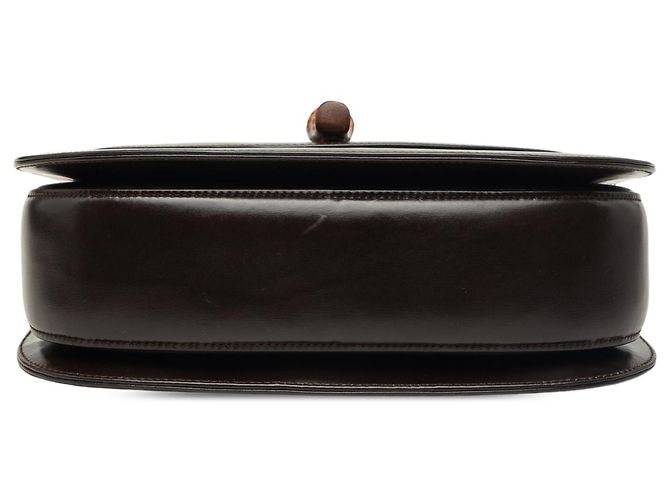 Gucci Black Calfskin Bamboo Night Nero - vista 3