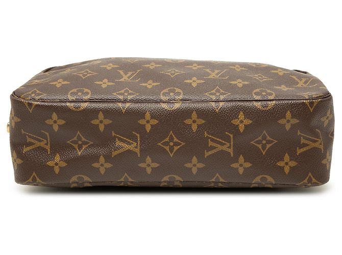 Louis Vuitton Brown Monogram Trousse Toilette 28 Marrone - vista 3