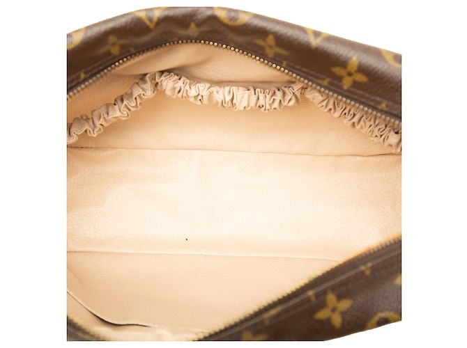 Louis Vuitton Brown Monogram Trousse Toilette 28 Marrone - vista 4