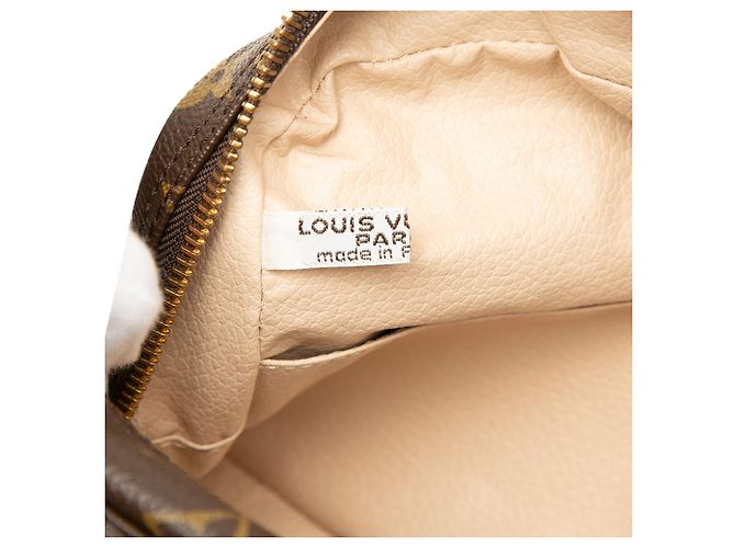 Louis Vuitton Brown Monogram Trousse Toilette 28 Marrone - vista 5