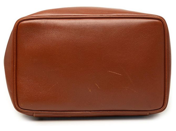 Borsa Vanity Gucci in pelle di vitello marrone con Horsebit - vista 3