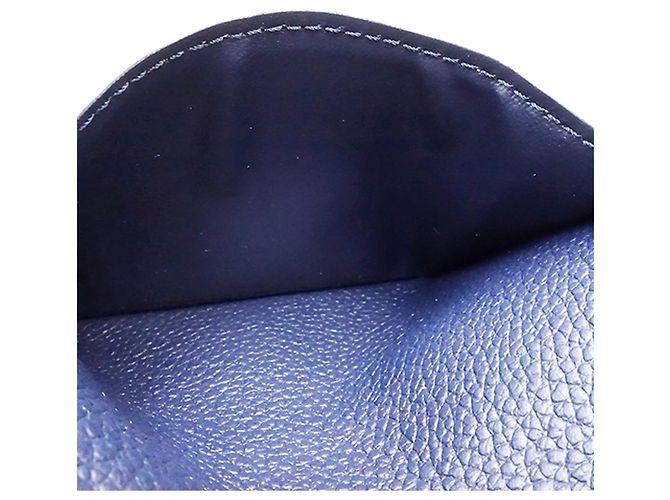 Cartera Louis Vuitton Blue Monogram Empreinte Victorine Azul Azul marino - vista 5