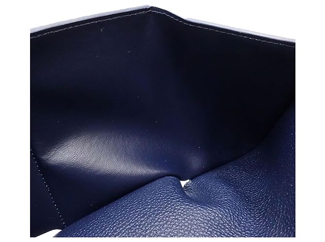 Cartera Louis Vuitton Blue Monogram Empreinte Victorine Azul Azul marino - vista 6