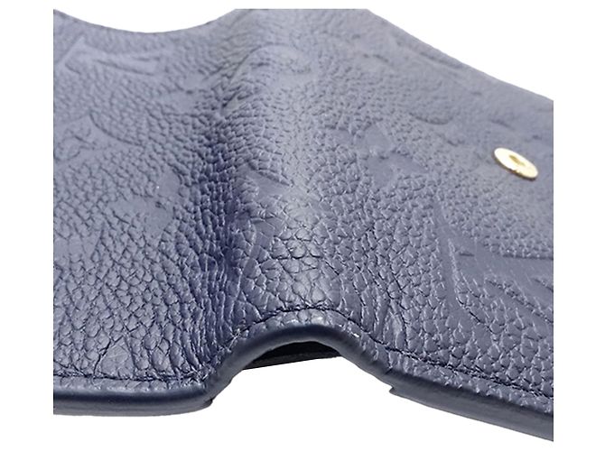 Cartera Louis Vuitton Blue Monogram Empreinte Victorine Azul Azul marino - vista 9