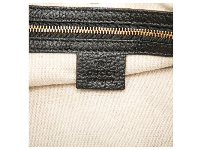 Gucci Soho Chain Tote aus Kalbsleder in Schwarz, Medium - Ansicht 5