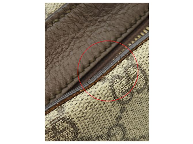 Gucci Beige GG Supreme Web Neo Vintage Crossbody - vista 11