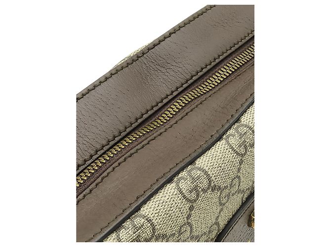 Gucci Beige GG Supreme Web Neo Vintage Crossbody - vista 13
