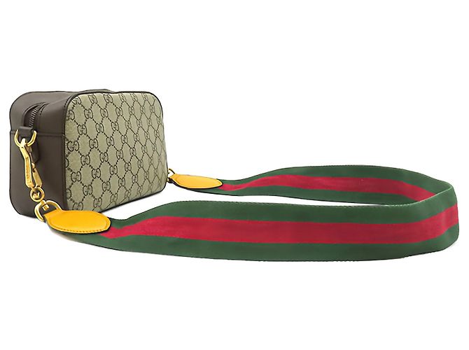 Gucci Beige GG Supreme Web Neo Vintage Crossbody - vista 2
