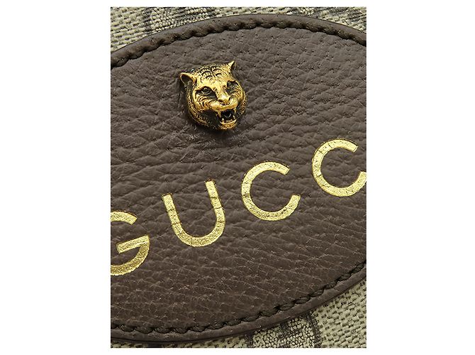Gucci Beige GG Supreme Web Neo Vintage Crossbody - vista 6