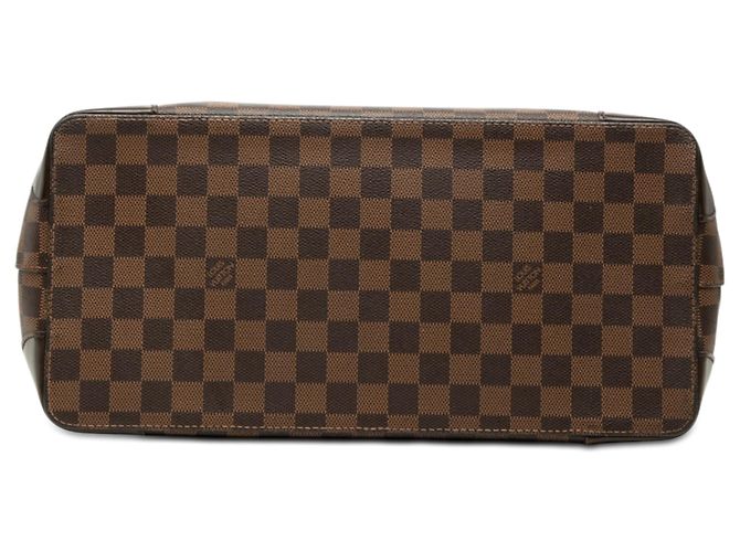 Louis Vuitton Brown Damier Ebene Hampstead MM Marrone - vista 3