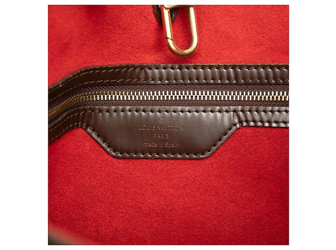 Louis Vuitton Brown Damier Ebene Hampstead MM Marrone - vista 5