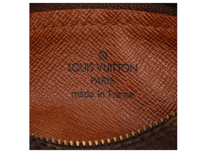 Louis Vuitton Brown Monogram Papillon Pochette Marrone - vista 5