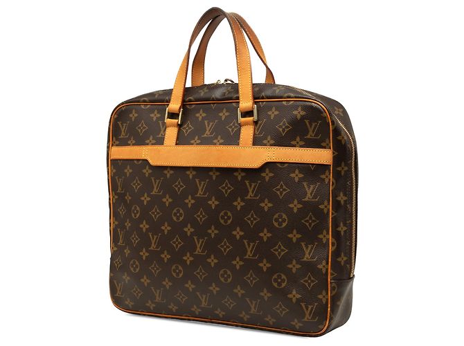 Louis Vuitton Brown Monogram Pegase Porte Documents Marrone - vista 2