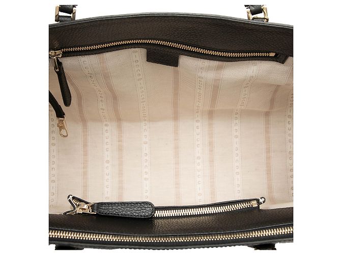Borsa Lady Satchel Gucci in pelle di vitello Dollar nera Nero - vista 4
