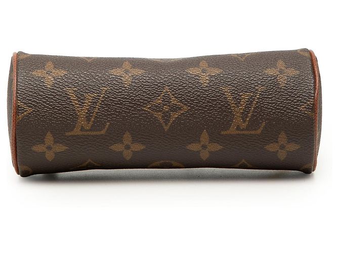 Louis Vuitton Pochette Papillon Monogram Castanho Marrom - vista 3