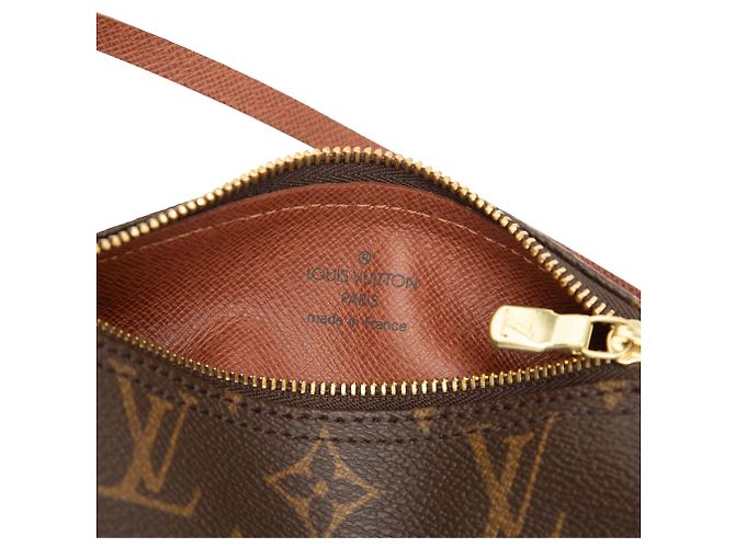 Louis Vuitton Pochette Papillon Monogram Castanho Marrom - vista 5