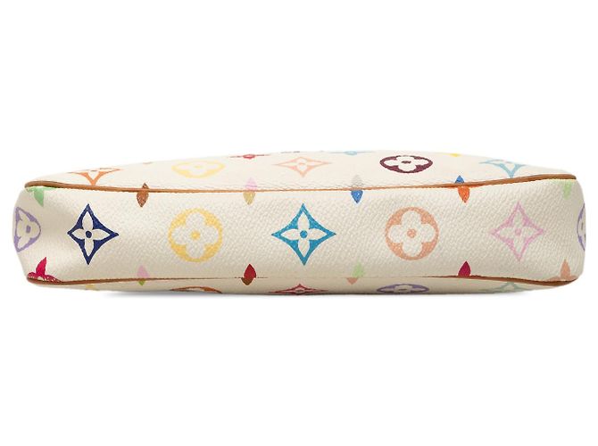 Louis Vuitton White Monogram Multicolore Pochette Accessoires Blanc - vue 3