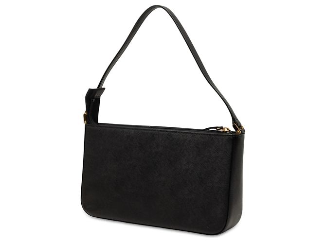 Borsa a tracolla Burberry in pelle nera Nero - vista 2