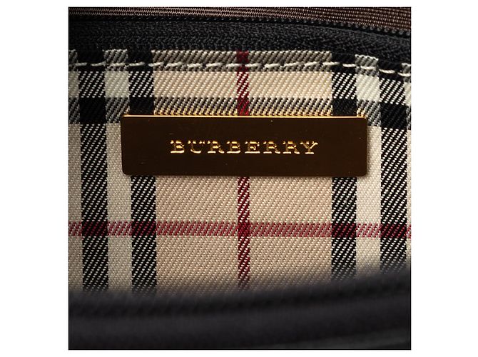 Borsa a tracolla Burberry in pelle nera Nero - vista 5