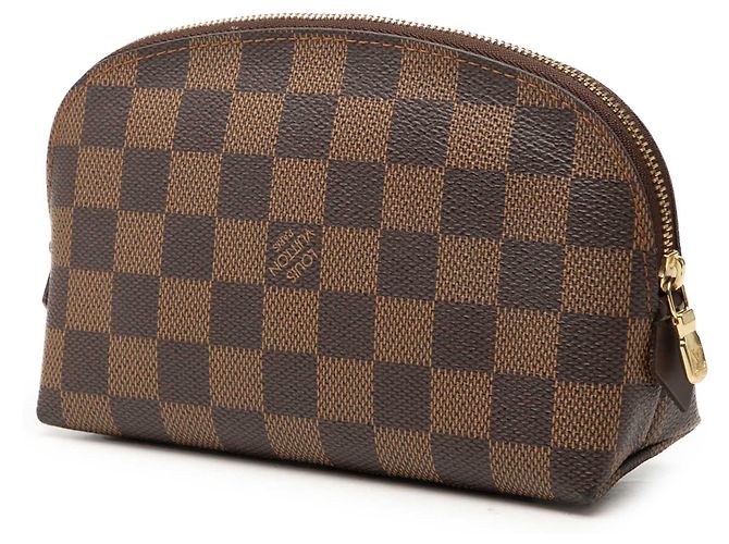 Beauty case Louis Vuitton Brown Damier Ebene PM Marrone - vista 2