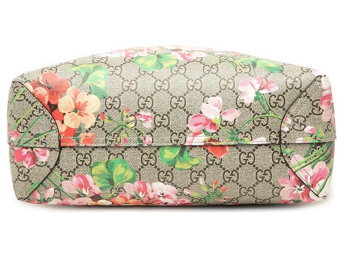 Tote Reversível Gucci Beige Small GG Supreme Blooms Bege - vista 3