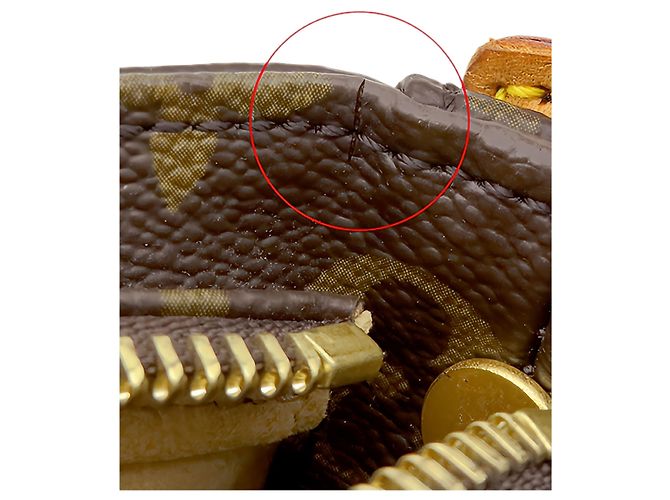 Louis Vuitton Brown Monogram Looping MM Braun - Ansicht 7