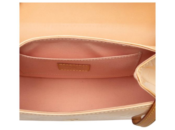 Louis Vuitton White Monogram Vernis Biscayne Bay PM Bianco - vista 4