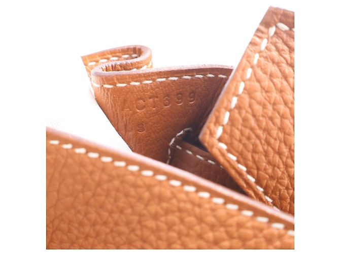 Hermès Brown Togo Birkin Retourne 25 Marrone - view 7