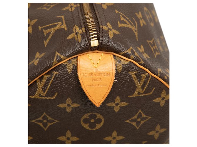 Louis Vuitton Brown Monogram Speedy 40 Marron - vue 5