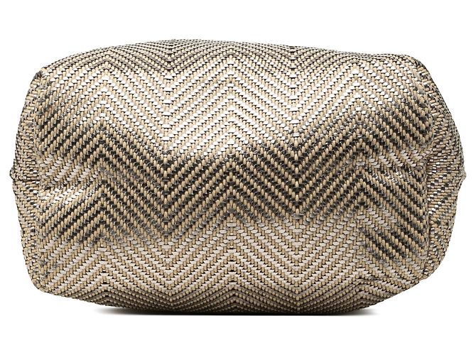 Hermès Beige Polyester and Leather Chennai MM - vista 3