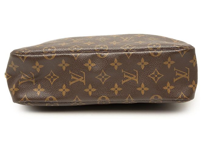 Louis Vuitton Brown Monogram Trousse Toilette 28 Marrone - vista 3