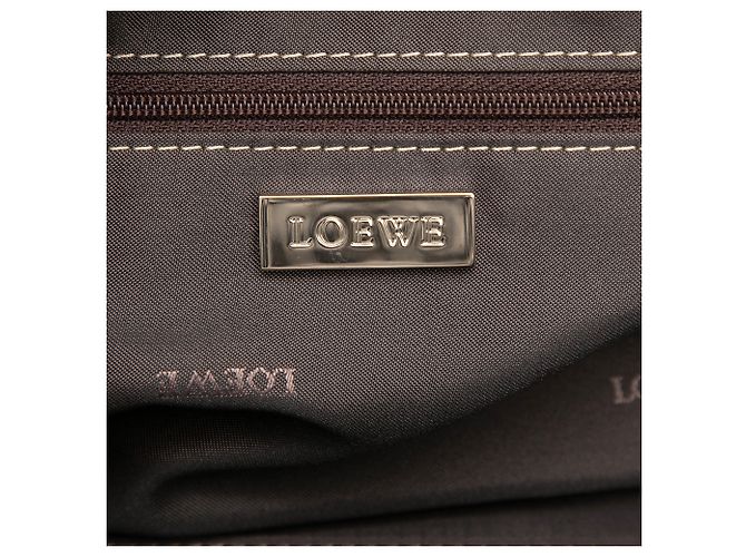 LOEWE Amazona 28 in pelle beige - vista 5