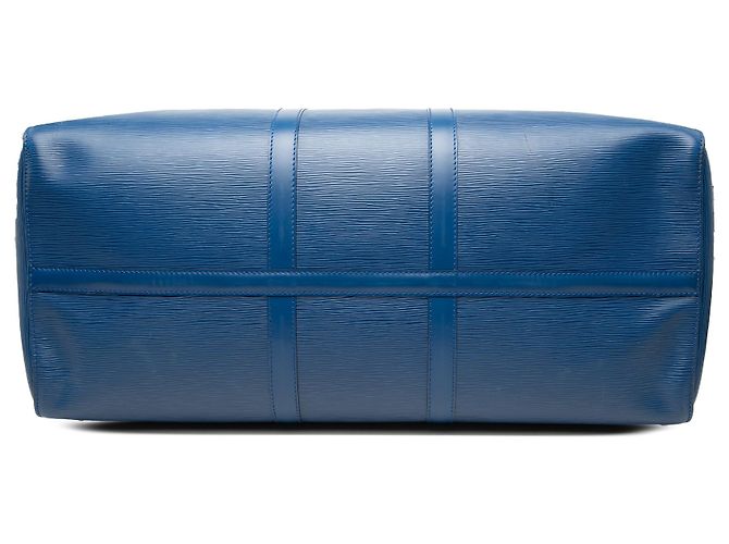 Louis Vuitton Blue Epi Keepall 55 - vista 3
