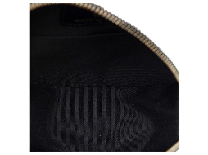 Chanel Clutch Rotonda 19 in Tweed Bianco con Catena e Portamonete Crudo - vista 4