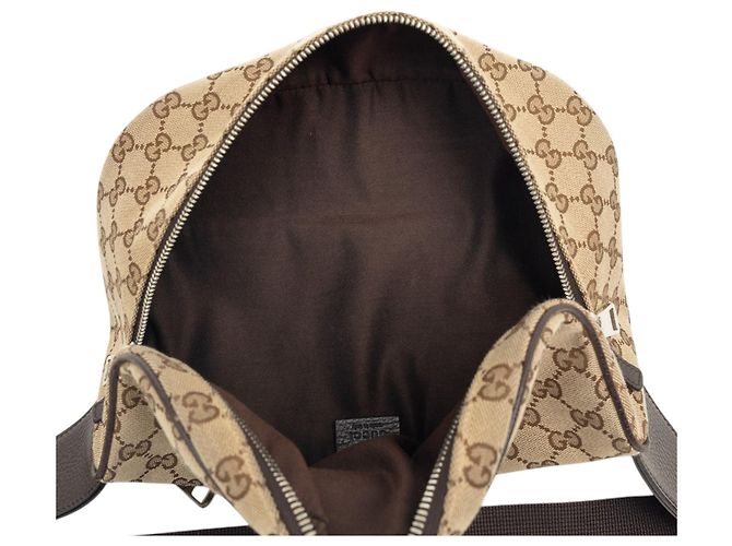 Gucci Beige GG Canvas Waist Pouch - view 4
