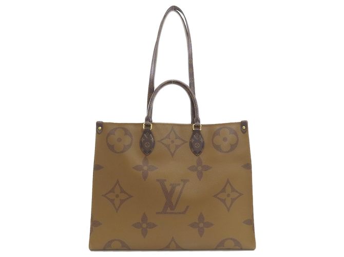 Borsa Tote Louis Vuitton Monogram Reverse OnTheGo GM Monogramma - vista 2