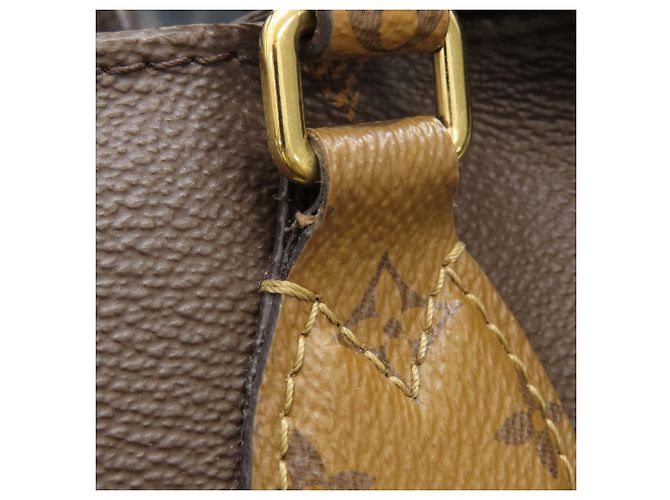 Borsa Tote Louis Vuitton Monogram Reverse OnTheGo GM Monogramma - vista 21
