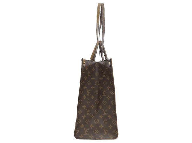 Borsa Tote Louis Vuitton Monogram Reverse OnTheGo GM Monogramma - vista 3
