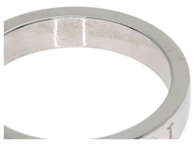 Bulgari Anello Bvlgari Double Logo Diamanti in Oro Bianco 18K - vista 8