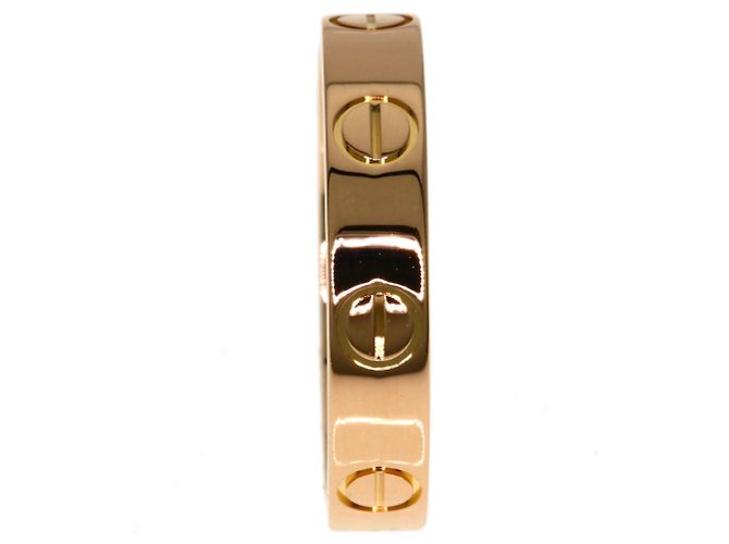 Anello Mini Love Cartier in oro rosa 18K - vista 3