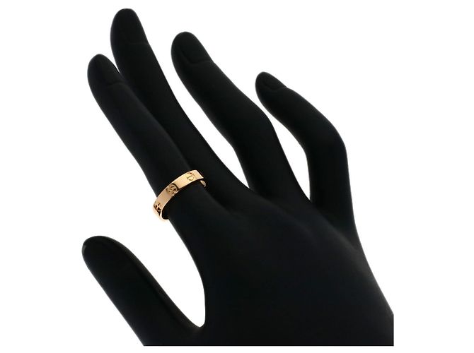 Anello Mini Love Cartier in oro rosa 18K - vista 5