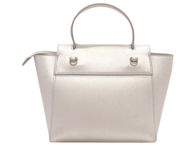 Céline Borsa Celine Belt Bag Nano 2-Way Argento - vista 2